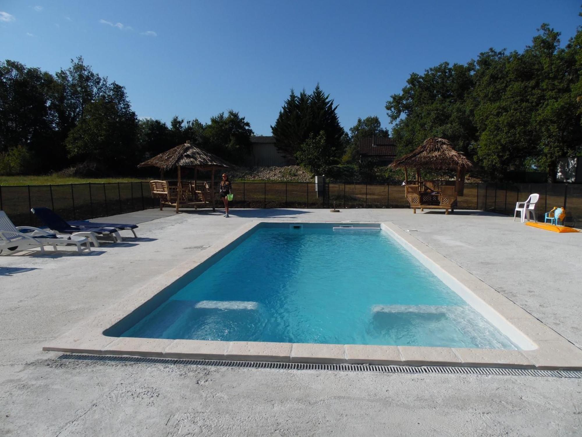 Camping Les Paillotes Payrac Bagian luar foto